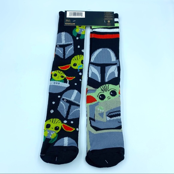 Disney Star Wars The Mandalorian Baby Yoda Socks - Picture 3 of 5